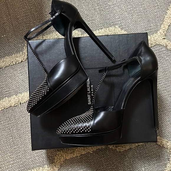 YVES SAINT LAURENT JANIS PLATFORM - Picture 6 of 15